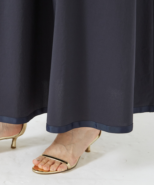 Rouge vif（ルージュヴィフ）の「イージーウエストギャザースカート（スカート・レディース・ホワイト/ライム/ネイビー・36/38）」の14枚目の写真