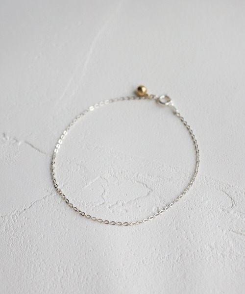 TEN.（テン）の「【ZOZO限定】SILVER925 18KGP バロックブレスレット（ブレスレット・レディース・シルバー×ゴールド・FREE）」の2枚目の写真