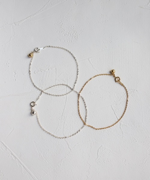 TEN.（テン）の「【ZOZO限定】SILVER925 18KGP バロックブレスレット（ブレスレット・レディース・シルバー×ゴールド・FREE）」の4枚目の写真