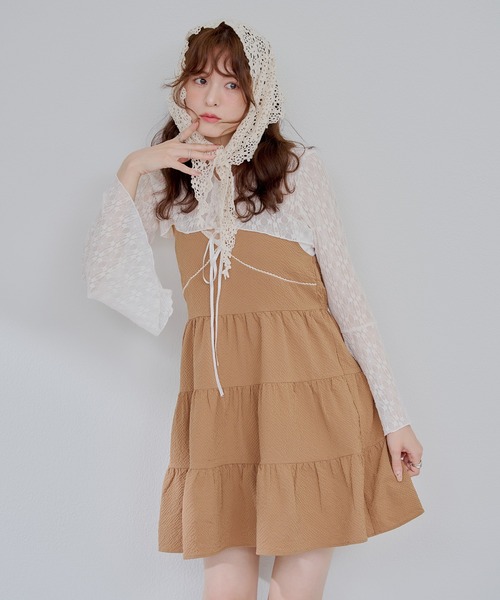 ワンピース　★どらみ★sama 残りわずか💦》Camisole Long Onepiece | MAYLILY