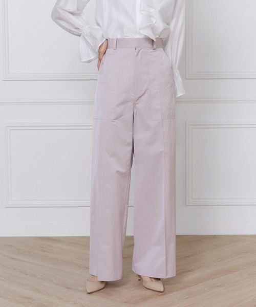 INED(イネド)の「サテンベイカーパンツ(その他パンツ・レディース・ピンク/カーキ・7号/9号)」の13枚目の写真