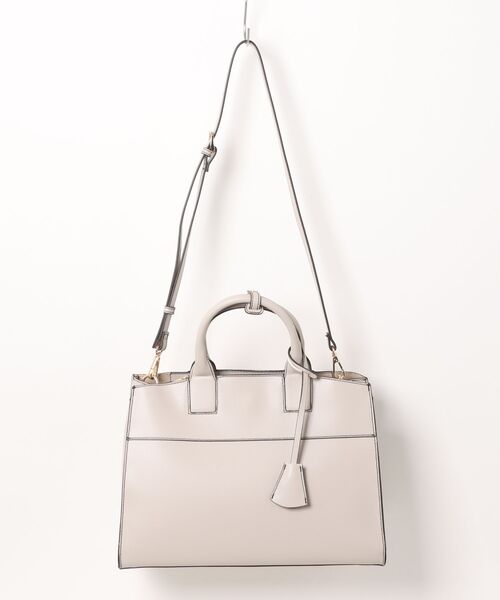 MIAN （ミアン）の「【MIAN】MALLOW 横型A4トートバッグ　/2231-134-1（トートバッグ・メンズ・グレー/モカ/ブラック・FREE）」の2枚目の写真