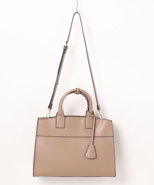 MIAN （ミアン）の「【MIAN】MALLOW 横型A4トートバッグ　/2231-134-1（トートバッグ・メンズ・グレー/モカ/ブラック・FREE）」の3枚目の写真