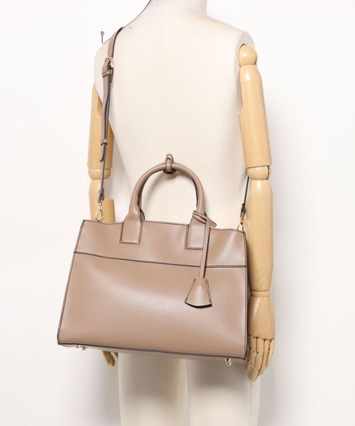 MIAN （ミアン）の「【MIAN】MALLOW 横型A4トートバッグ　/2231-134-1（トートバッグ・メンズ・グレー/モカ/ブラック・FREE）」の7枚目の写真