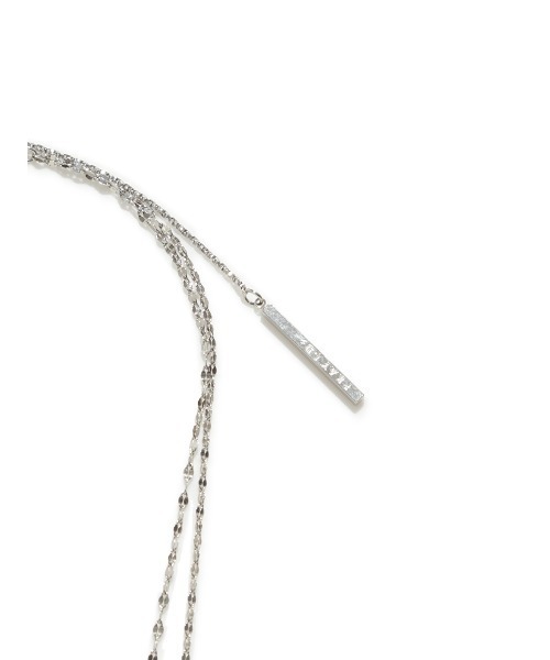 FRAY I.D（フレイアイディー）の「ミックスチェーンネックレス（ネックレス・レディース・ゴールド/シルバー・FREE）」の4枚目の写真