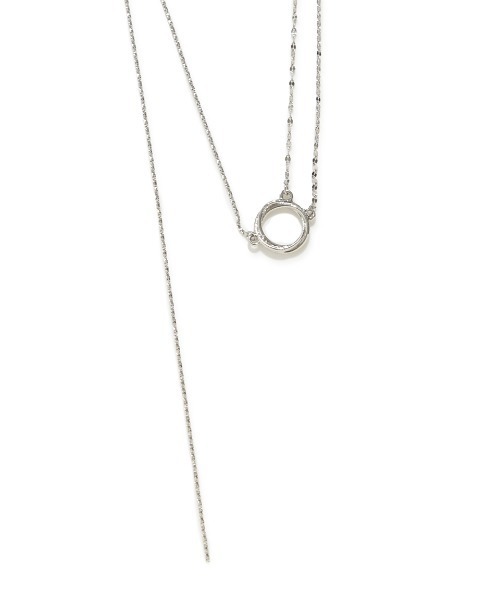 FRAY I.D（フレイアイディー）の「ミックスチェーンネックレス（ネックレス・レディース・ゴールド/シルバー・FREE）」の5枚目の写真