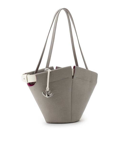 TOFF&LOADSTONE（トフアンドロードストーン）の「ラフ（トートバッグ・レディース・グレー系その他3/ホワイト系/ライトグレー系9/ブラック・00）」の10枚目の写真