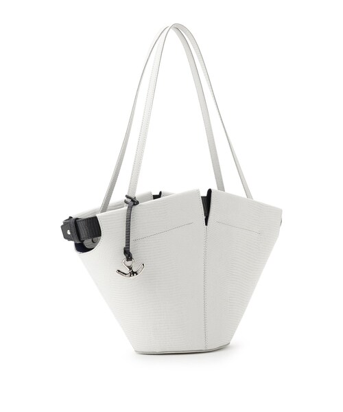 TOFF&LOADSTONE（トフアンドロードストーン）の「ラフ（トートバッグ・レディース・グレー系その他3/ホワイト系/ライトグレー系9/ブラック・00）」の8枚目の写真