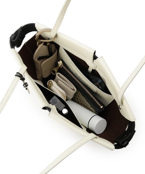 TOFF&LOADSTONE（トフアンドロードストーン）の「ラフ（トートバッグ・レディース・グレー系その他3/ホワイト系/ライトグレー系9/ブラック・00）」の6枚目の写真