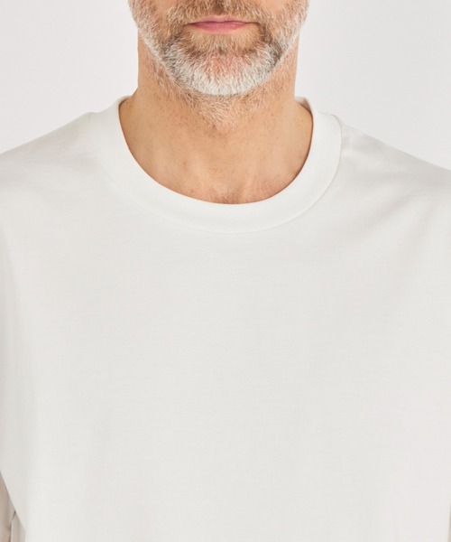 markaware(マーカウェア)の「【MARKAWARE/マーカウェア】REGULAR FIT Tee(Tシャツ/カットソー・メンズ・ブラック/ホワイト・3/2)」の8枚目の写真