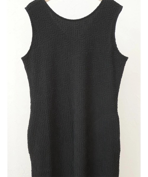TRUNC(トランクエイティーエイト)の「2WAY Cut Jacquard Dress(ワンピース・レディース・ブラウン/ブラック・FREE)」の10枚目の写真
