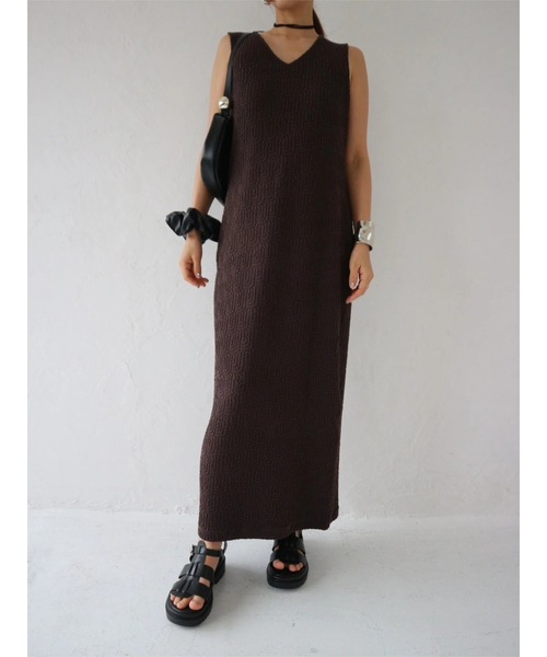 2WAY Cut Jacquard Dress（ワンピース）｜TRUNC 88（トランク