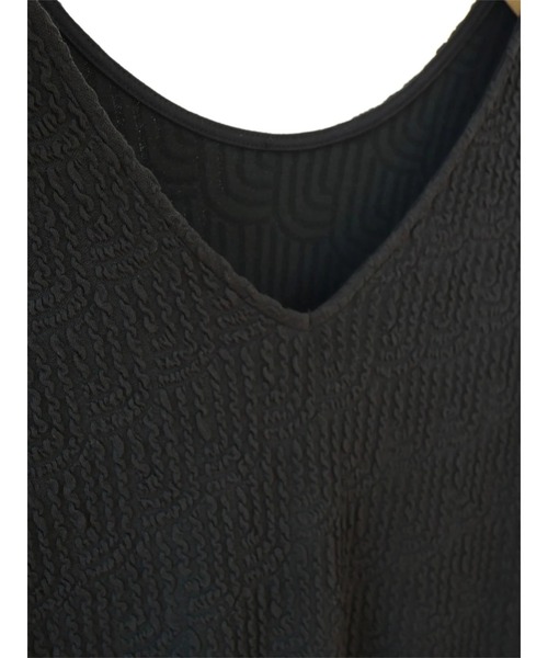 TRUNC(トランクエイティーエイト)の「2WAY Cut Jacquard Dress(ワンピース・レディース・ブラウン/ブラック・FREE)」の12枚目の写真