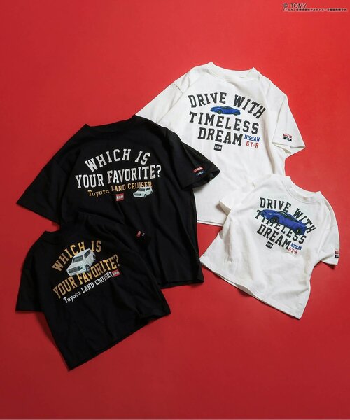 BREEZE（ブリーズ）の「【リンク】TOMICA×BREEZEナンバリングTシャツ大人（Tシャツ/カットソー・メンズ・ブラック/オフホワイト・LARGE/MEDIUM）」の9枚目の写真