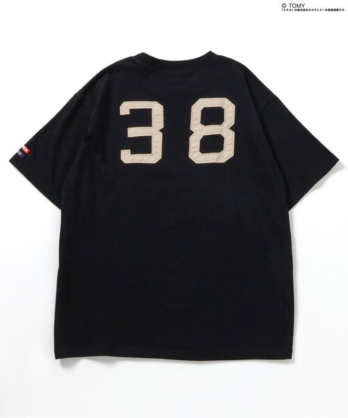 BREEZE（ブリーズ）の「【リンク】TOMICA×BREEZEナンバリングTシャツ大人（Tシャツ/カットソー・メンズ・ブラック/オフホワイト・LARGE/MEDIUM）」の14枚目の写真