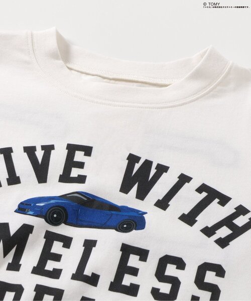 BREEZE（ブリーズ）の「【リンク】TOMICA×BREEZEナンバリングTシャツ大人（Tシャツ/カットソー・メンズ・ブラック/オフホワイト・LARGE/MEDIUM）」の3枚目の写真
