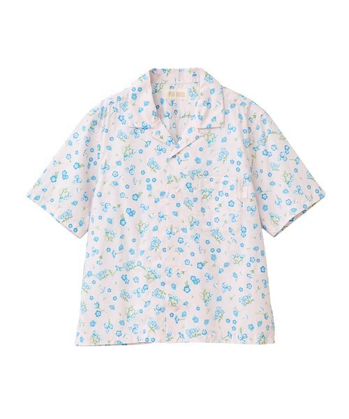 PINK HOUSE（ピンクハウス）の「ネモフィラプリントブラウス（シャツ 