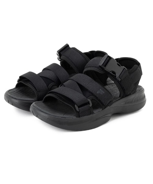 FILA(フィラ)の「FILA FLOAT SD(フィラ フロート SD)(サンダル・レディース・ブラック・25cm/24cm/23cm)」の1枚目の写真