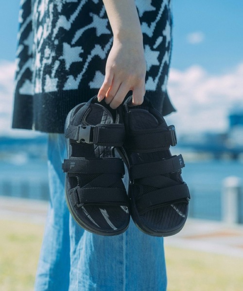 FILA(フィラ)の「FILA FLOAT SD(フィラ フロート SD)(サンダル・レディース・ブラック・25cm/24cm/23cm)」の10枚目の写真