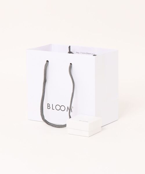 BLOOM(ブルーム)の「K10 ホワイトゴールド ハート ピアス BLOOM/ブルーム(ピアス(両耳用)・レディース・ホワイトゴールド・-)」の2枚目の写真