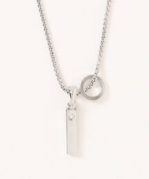 ginger and sprout（ジンジャーアンドスプラウト）の「チャーム×リングネックレス（ネックレス）」