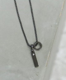 ginger and sprout（ジンジャーアンドスプラウト）の「チャーム×リングネックレス（ネックレス）」