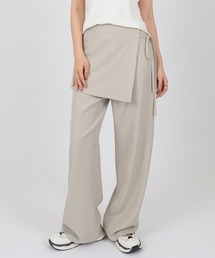 docking wrap skirt high waist pants