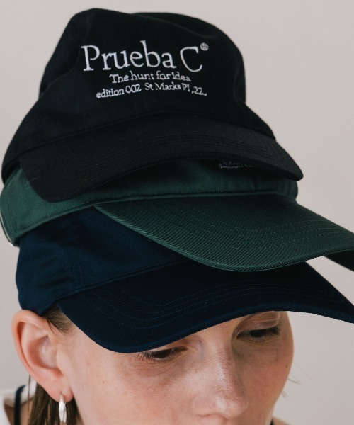 CREDONA（クレドナ）の「Prueba C cap/プルエバキャップ（キャップ・レディース・ブラック/グリーン/ネイビー・FREE）」の22枚目の写真