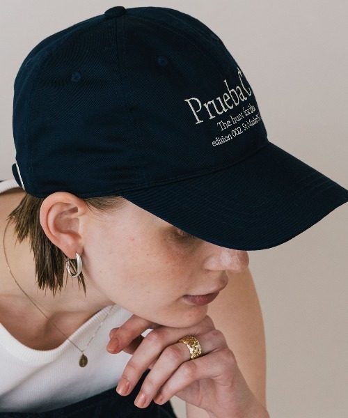 CREDONA（クレドナ）の「Prueba C cap/プルエバキャップ（キャップ・レディース・ブラック/グリーン/ネイビー・FREE）」の13枚目の写真