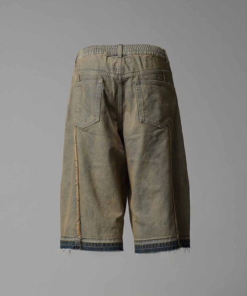 UNISEX》Prime-Wide Denim Shorts/プライムワイドデニムショーツ