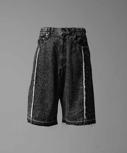 UNISEX》Prime-Wide Denim Shorts/プライムワイドデニムショーツ