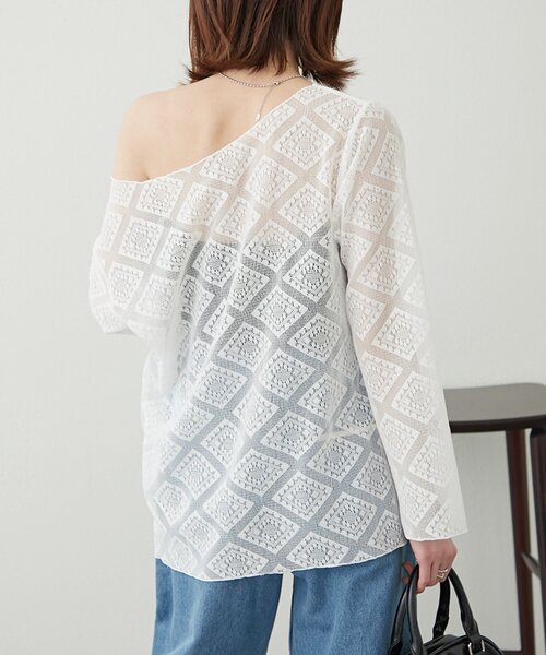アンサンブル 「willow」レイヤードレースホルターネックチュニック セール】【willow】レイヤードレースホルターネックチュニック