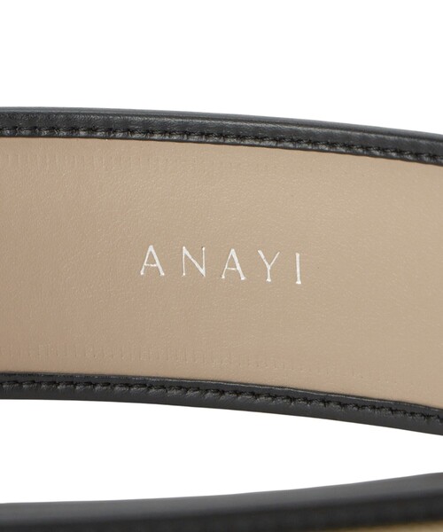 新品未使用！ANAYI キャンバスコンビワイドベルト キャンバスコンビワイドベルト|ANAYI OFFICIAL ONLINE STORE