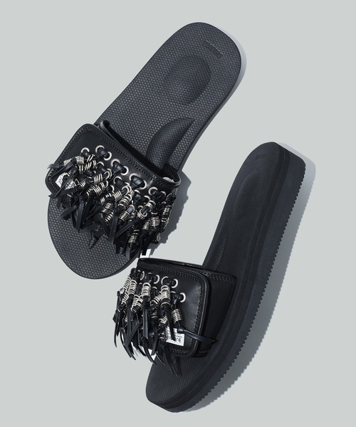 TOGA VIRILIS（トーガ ビリリース）の「SLIDE TOGA × SUICOKE SP（スニーカー・メンズ・ブラック・26/27/28）」の2枚目の写真