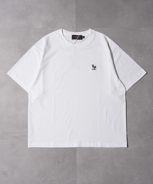 Laufer(ロイファー)の「【Laufer】オールドLEロゴ コンパクトTシャツ / Old LE Logo Compact T-Shirt(Tシャツ/カットソー・メンズ・ホワイト×ブラック/ホワイト×ホワイト/ブラック×ブラック/ブラック×ホワイト・M/L/XL)」の9枚目の写真