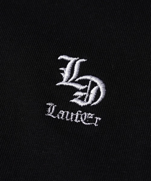 Laufer(ロイファー)の「【Laufer】オールドLEロゴ コンパクトTシャツ / Old LE Logo Compact T-Shirt(Tシャツ/カットソー・メンズ・ホワイト×ブラック/ホワイト×ホワイト/ブラック×ブラック/ブラック×ホワイト・M/L/XL)」の12枚目の写真