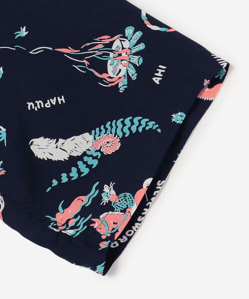 SUN SURF(サンサーフ)の「SUN SURF | 半袖ハワイアンシャツ “PANIOLA TOWN” MEN(シャツ/ブラウス・メンズ・ネイビー・XL/XXL/L)」の5枚目の写真
