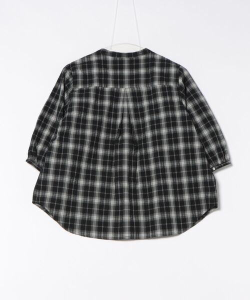 NIMES（ニーム）の「パールボタンサマーブラウス（シャツ/ブラウス・レディース・ブラック/ブルー/ホワイト/ブラウン/ネイビー・FREE）」の20枚目の写真