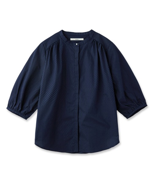 パールボタンサマーブラウス（シャツ/ブラウス）｜NIMES（ニーム）の