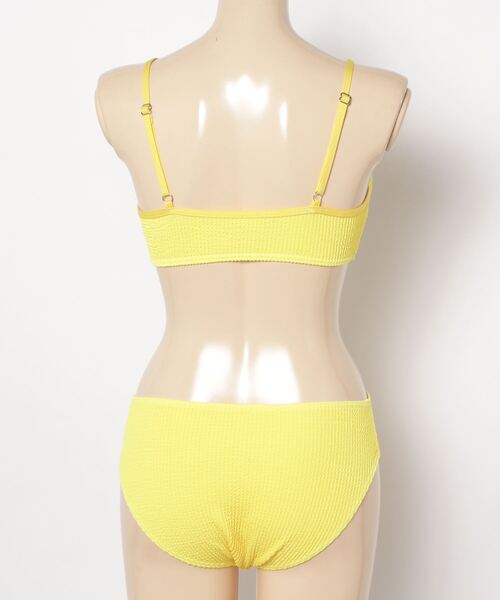 FREE STYLISTS(フリー スタイリスト)の「Y2K スポーティ&センシュアル キャミソールスイムウェア 〔3点SET 〕(水着・レディース・ブラック/パープル・FREE)」の6枚目の写真