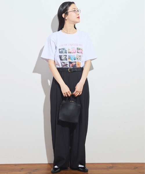fig London(フィグロンドン)の「●Exotic Lily Tshirt(Tシャツ/カットソー・レディース・アッシュグレー・FREE)」の19枚目の写真