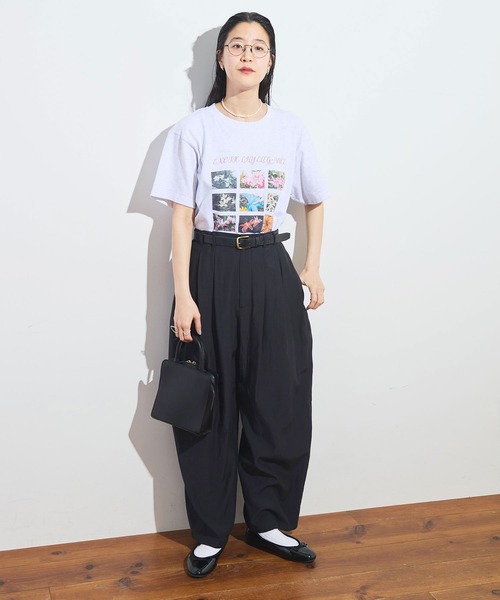 fig London(フィグロンドン)の「●Exotic Lily Tshirt(Tシャツ/カットソー・レディース・アッシュグレー・FREE)」の20枚目の写真