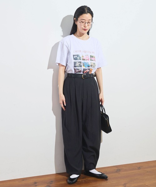 fig London(フィグロンドン)の「●Exotic Lily Tshirt(Tシャツ/カットソー・レディース・アッシュグレー・FREE)」の21枚目の写真