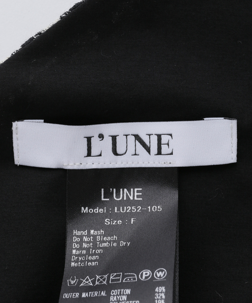IENA(イエナ)の「L'UNE/リュンヌ ホルタートップス LU252-105(その他トップス・レディース・ブラック・FREE)」の8枚目の写真