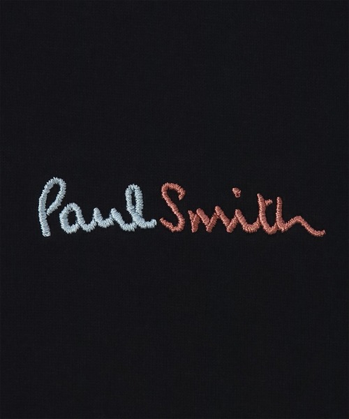【Paul Smith】バイカラーロゴ Tシャツ ロゴスペル コットン バイカラーロゴ Tシャツ（ホワイト） ｜ポール・スミス