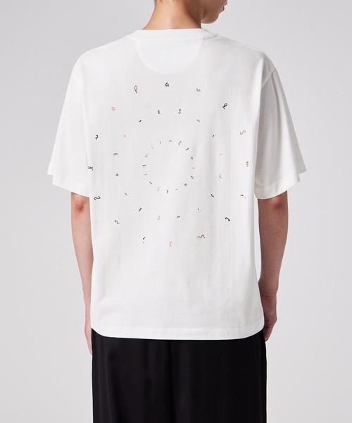 Paul Smith（ポールスミス）の「ウィメンズ バイカラーロゴ Tシャツ / 255105 J271（Tシャツ/カットソー・レディース・ホワイト/ブラック・MEDIUM）」の11枚目の写真