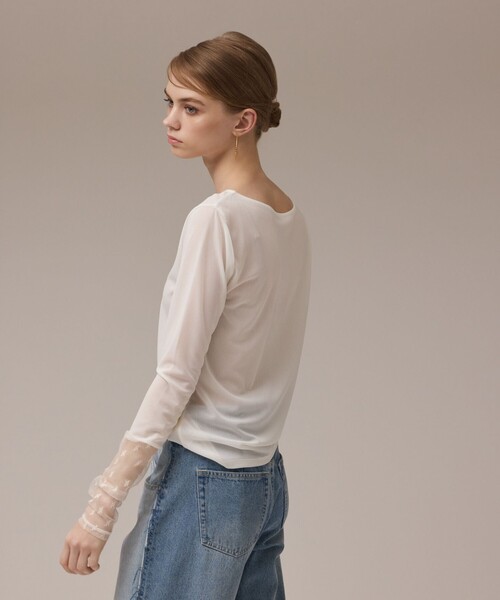 アセテートシアーカットトップ シアーアセテートカットトップ / GRACE CONTINENTAL | GRACE