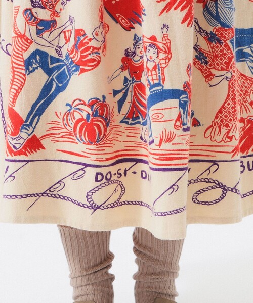 BINDU（ビンドゥー）の「【別注】BINDU / ウエスタン スカート