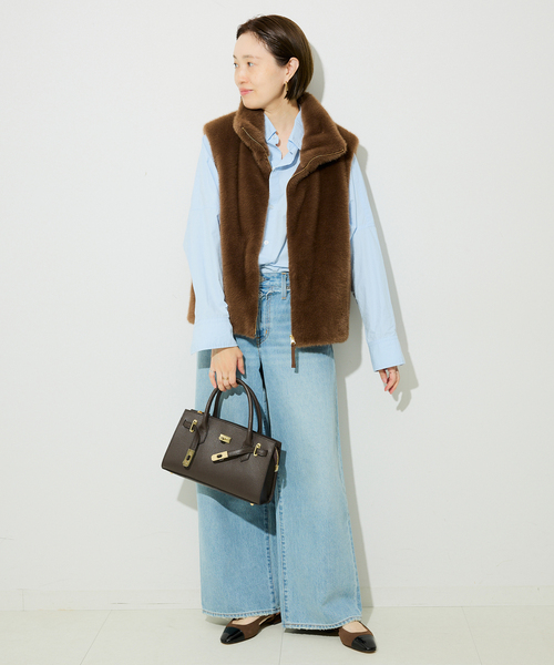 SLOBE IENA(スローブイエナ)の「SLOBE パテントバックスリングパンプス(パンプス・レディース・ベージュ/ブラウン・22.5cm/23cm/23.5cm/24cm/24.5cm)」の3枚目の写真