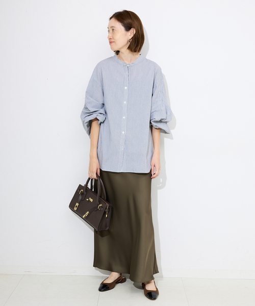 SLOBE IENA(スローブイエナ)の「SLOBE パテントバックスリングパンプス(パンプス・レディース・ベージュ/ブラウン・22.5cm/23cm/23.5cm/24cm/24.5cm)」の16枚目の写真